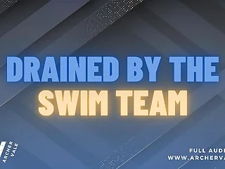 Swim Team's Fag Obscurity inconspicuous Gangbang &lbrack;M4M Audio Story&rsqb;